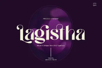 Lagistha font