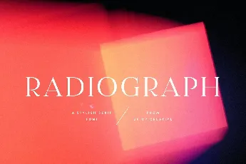 Radiograph font