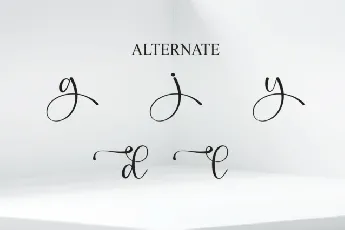 Angle Calligraphy font