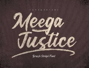 Meega Juctice font