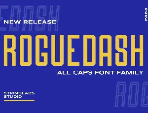 Roguedash font