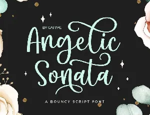 Angelic Sonata font