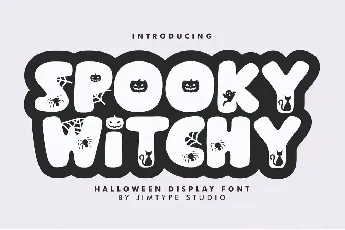 Spooky Witchy DEMO font