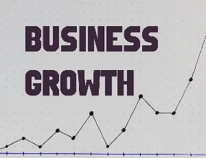 Business Growth font