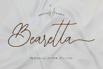 Bearetta font