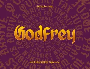 Godfrey font