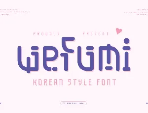 wefumi trial font