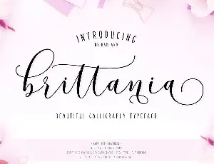 Brittania Script font