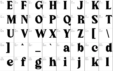 Cadia font