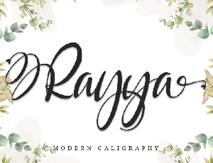 Rayya font