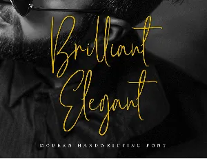 Brilliant Elegant font