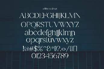 Andreas font