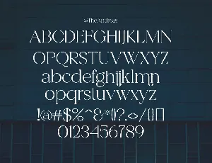 Andreas font