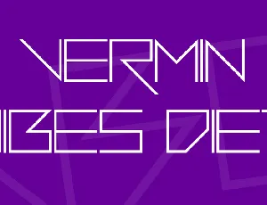 Vermin Vibes Diet font