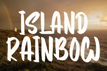 Island Rainbow font