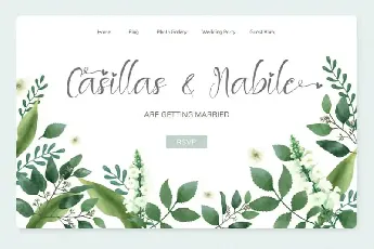 Amantha Calligraphy font