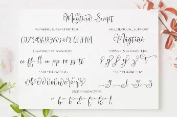 Magtina Script Duo font