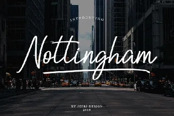 Nottingham font