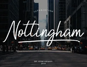 Nottingham font