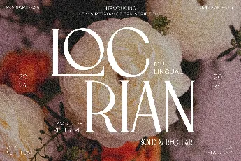 Locrian font