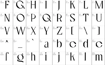 Locrian font