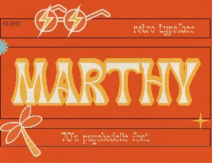 Marthy font