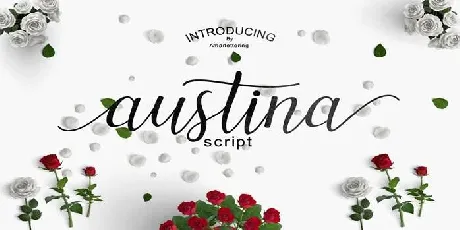 Austina font