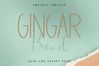 Gingar Bread Demo font