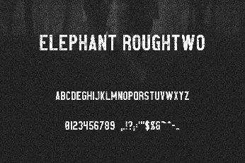 Elephant font