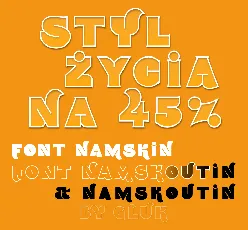 Namsk font