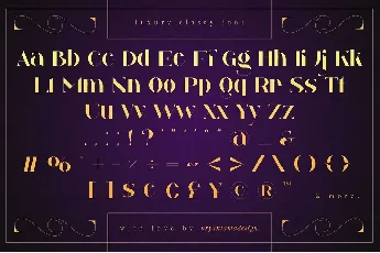 Millgary font