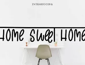 Home Sweet Home Handwritten font