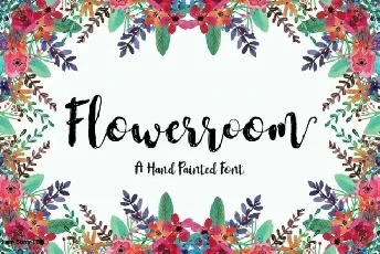 Flowerroom Script font