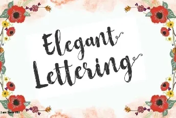 Flowerroom Script font