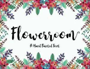 Flowerroom Script font