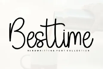 Besttime Script font