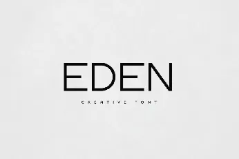 Eden font