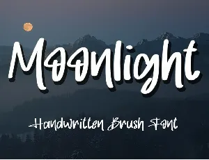 Moonlight font