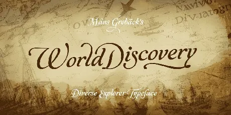 World Discovery font