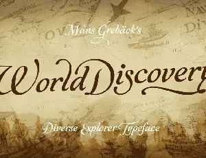 World Discovery font