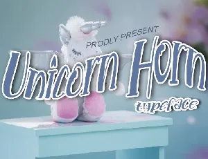 Unicorn Horn font