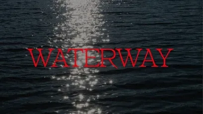 Waterway font