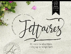 Jettiares Free font