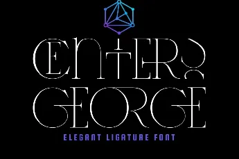 Centers George font