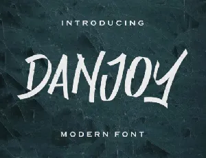 Danjoy font