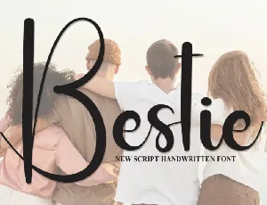 Bestie Script font