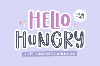 Hello Hungry font