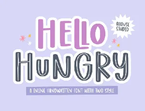 Hello Hungry font