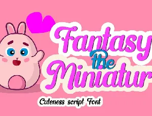 Fantasy The Miniatur font