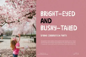 Blooming Flowers Duo font